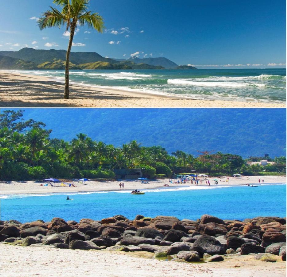 Sun Flat Maresias !! 2 Quartos Piscina Churrasqueira Wifi Estacionamento 230M Da Praia Sao Sebastiao  Bagian luar foto