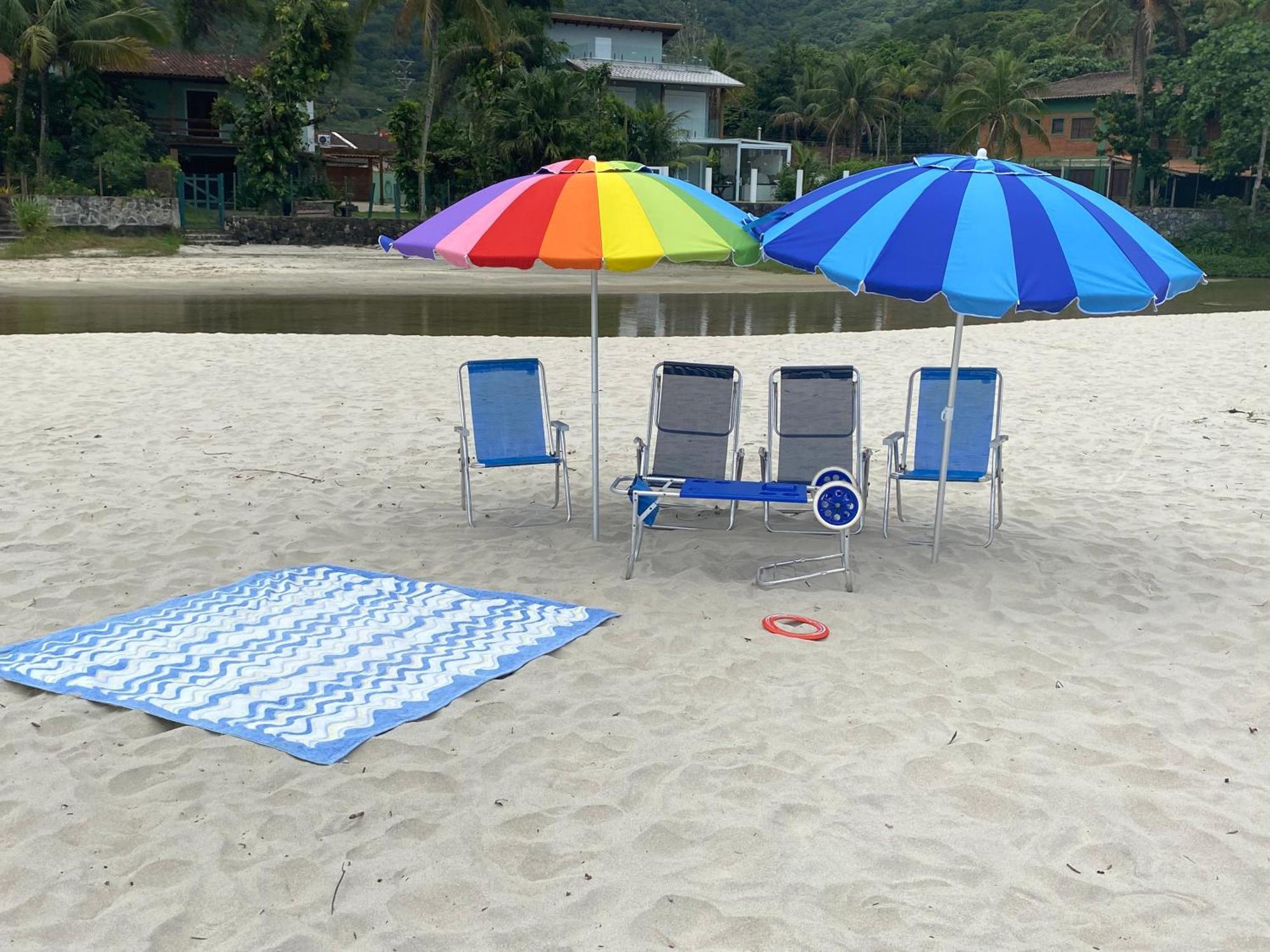 Sun Flat Maresias !! 2 Quartos Piscina Churrasqueira Wifi Estacionamento 230M Da Praia Sao Sebastiao  Bagian luar foto